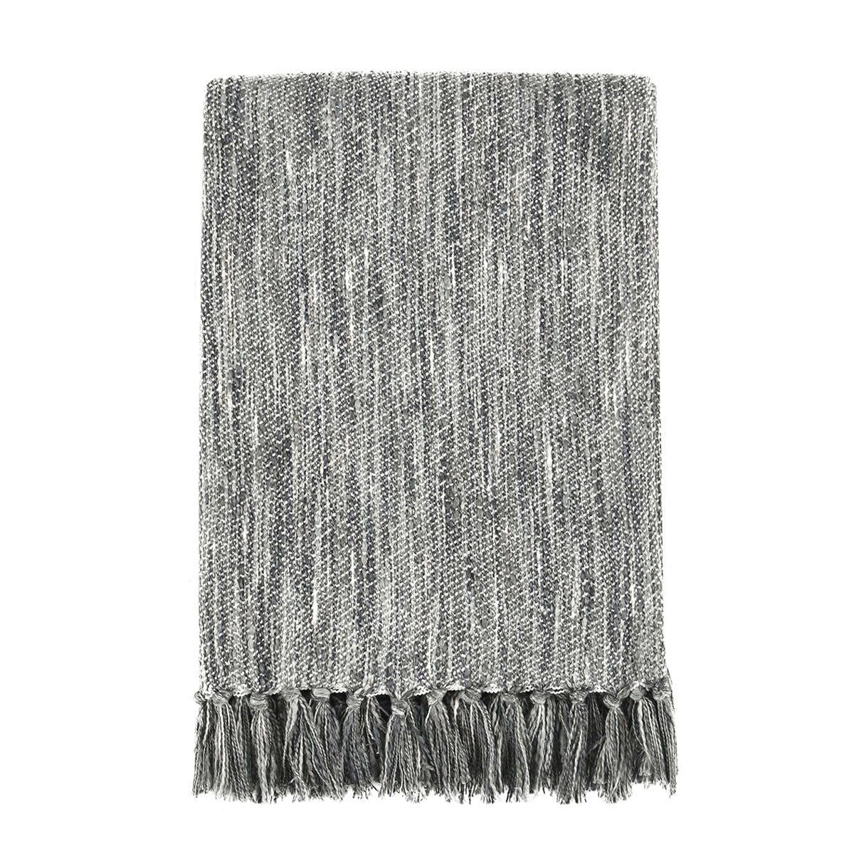 Throws - 50" x 70" TC Sharma Throw - Gray