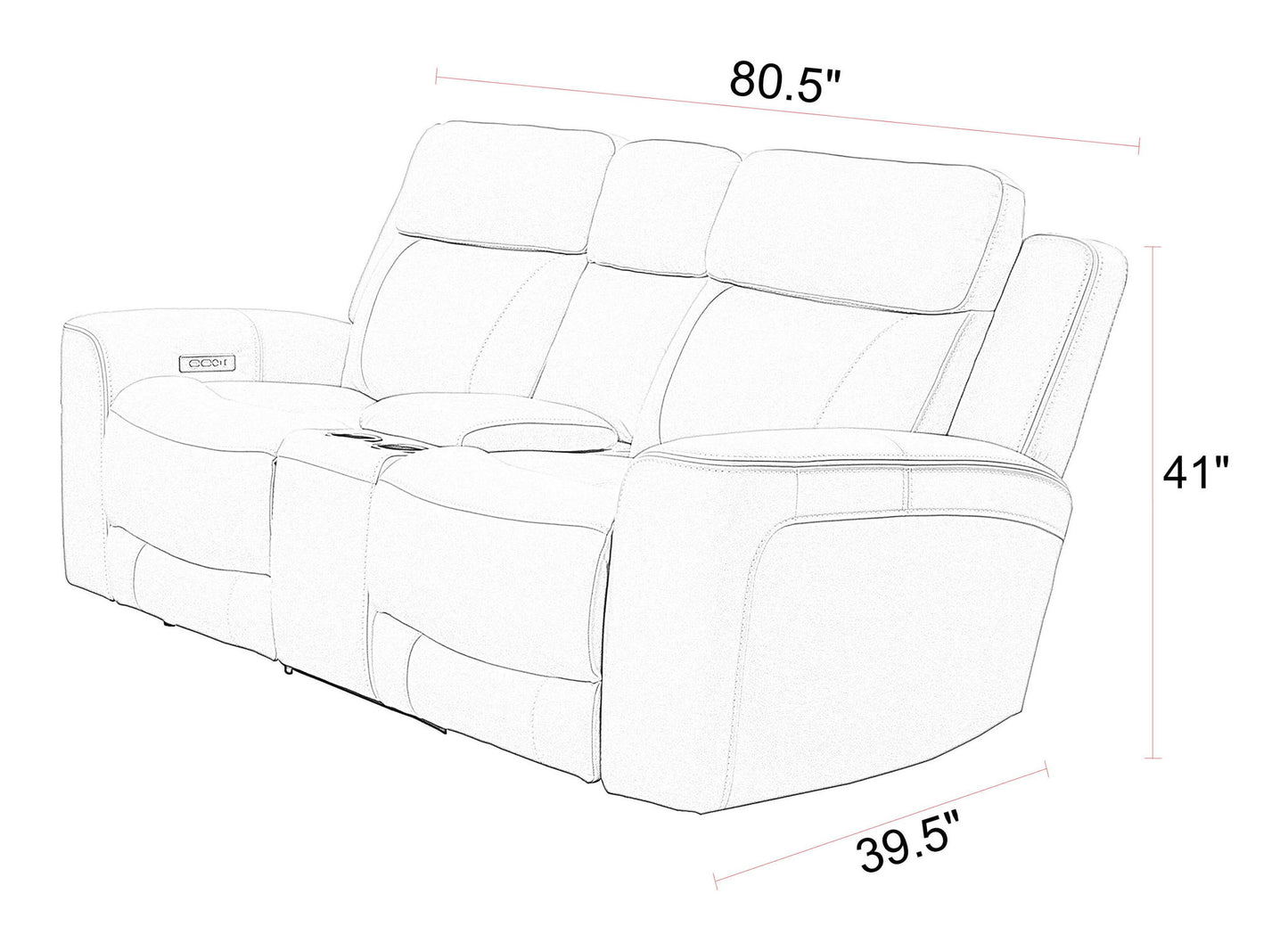 Calgary - Power Reclining Sofa Set