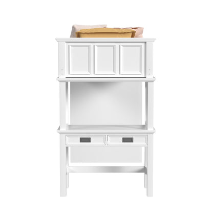 Hampton Kids - Loft With Staircase And Desk With Speaker Bedroom Set