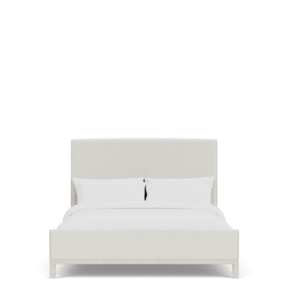 Carmella - Queen Upholstered Headboard - Pebble Oak