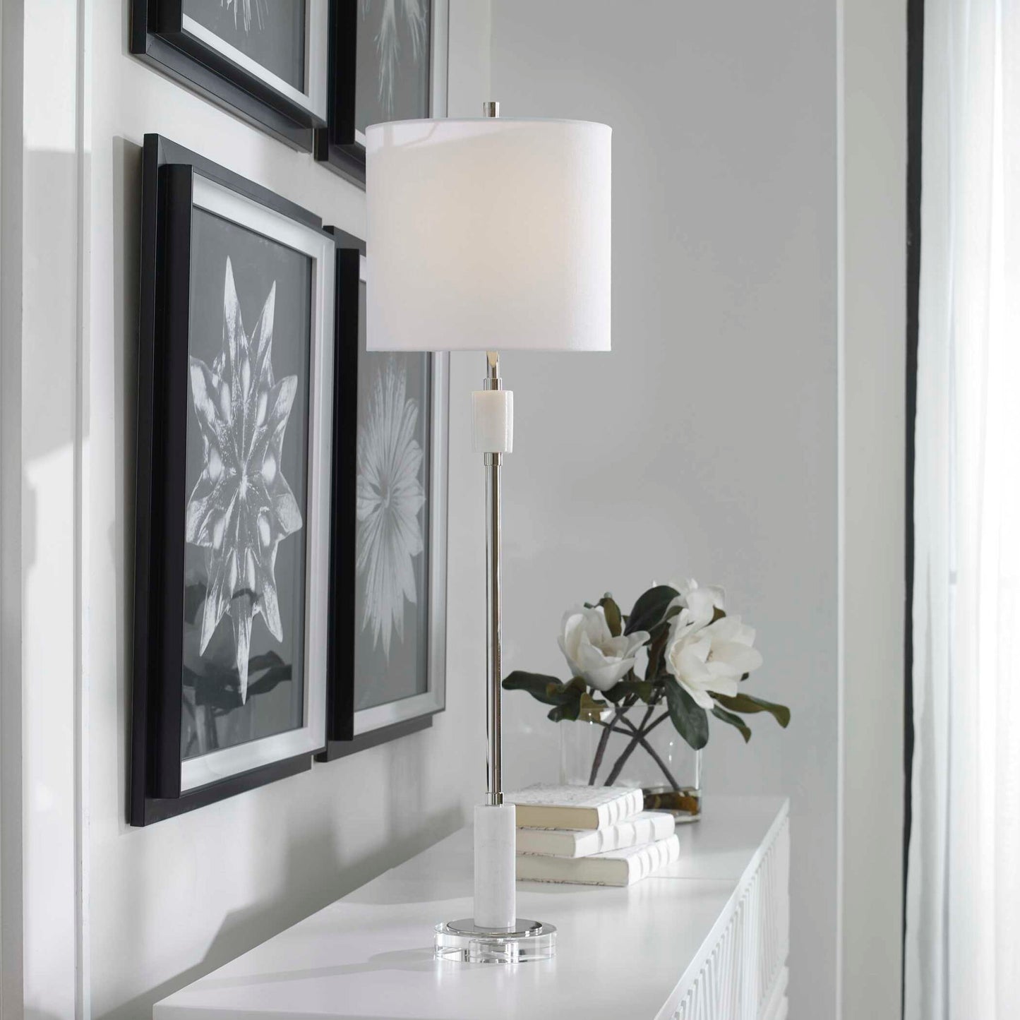 Sussex - Buffet Lamp - Nickel