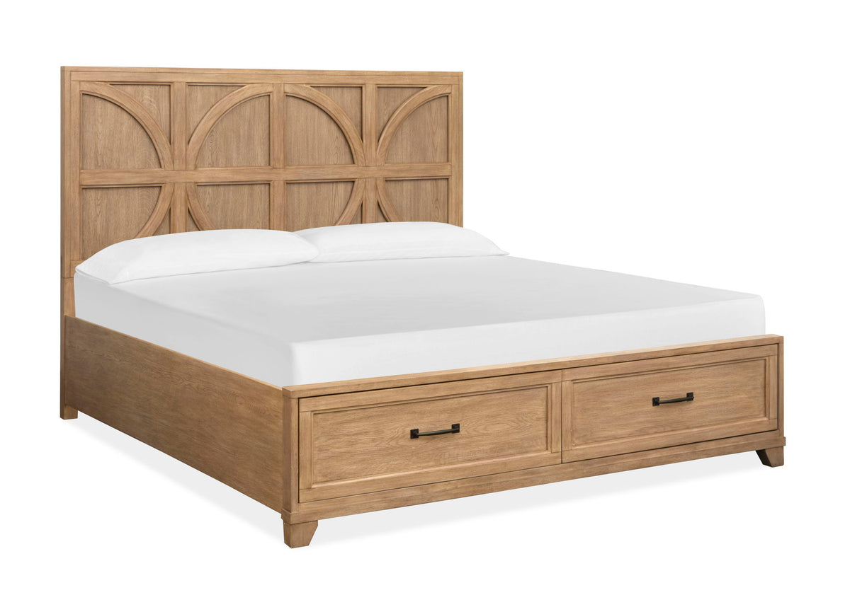 Coventry - King Storage Footboard - Honey Wheat