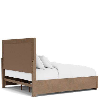 Cascade - California King / King Panel Headboard With Light - Casual Mink