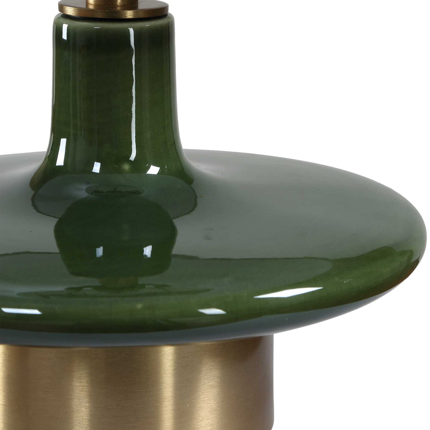 Sieler - Table Lamp - Glossy Green