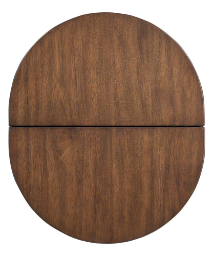 Holloway - Oval End Table - Toasted Almond