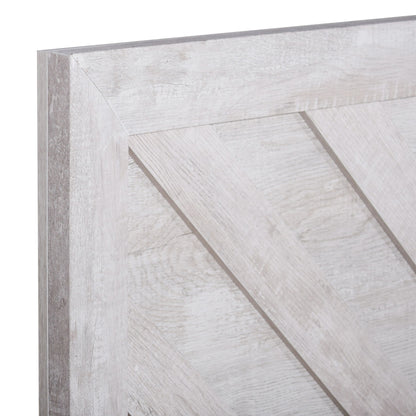 Biscayne - 6/0 California King Headboard, Footboard & Slats - Driftwood