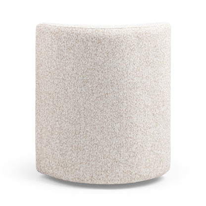 Solano - Outdoor Swivel Dining Chair - Hushed Oat