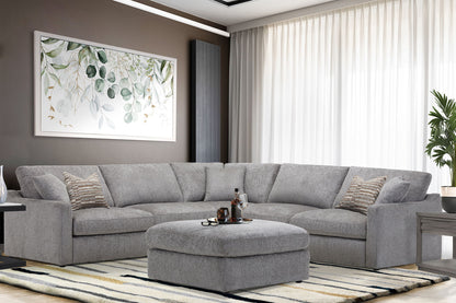 Surrender - Right Arm Facing Chair With 2 Pillows - Burmese Nature