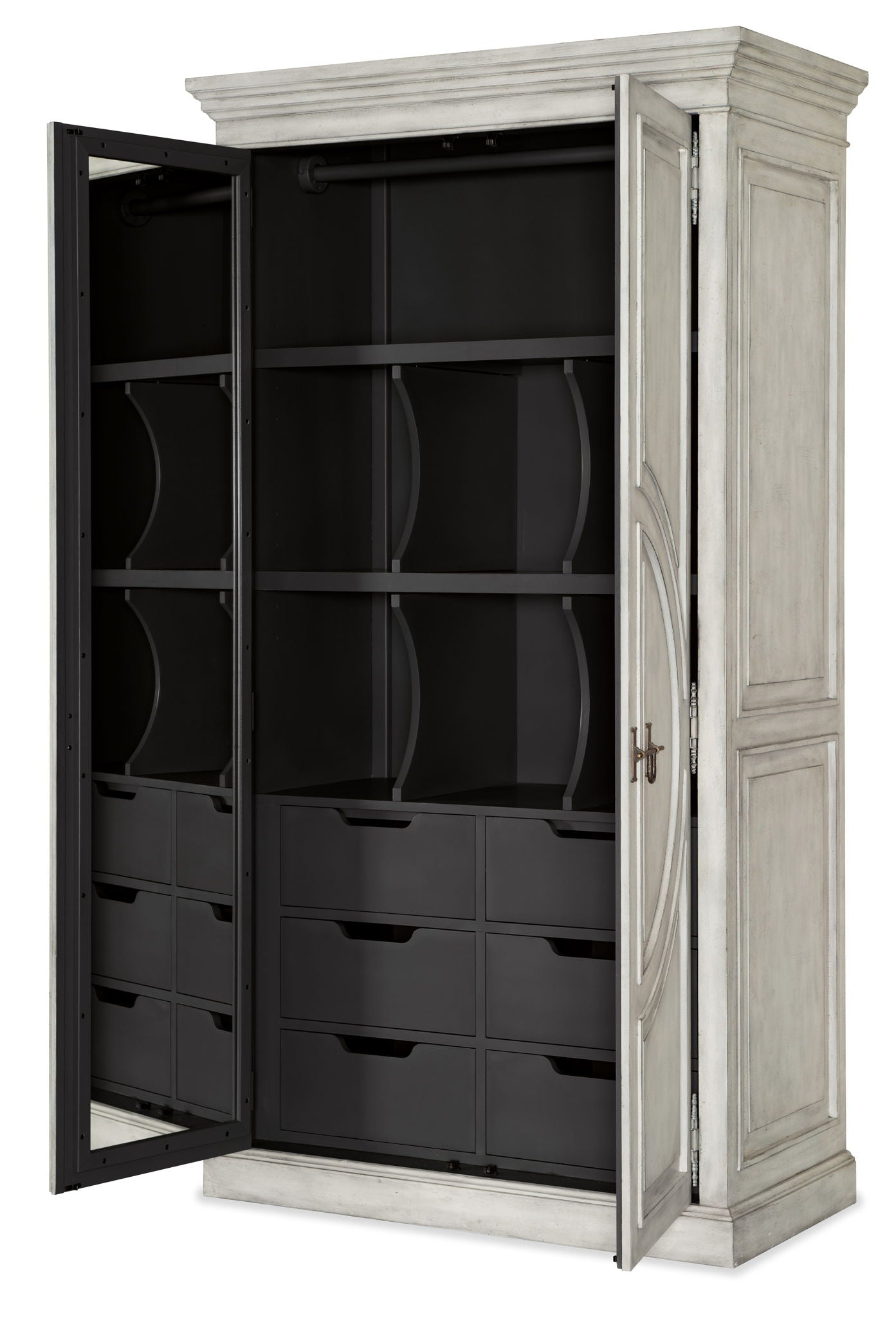 Boheme - Bilzen Wardrobe - Pearl Silver
