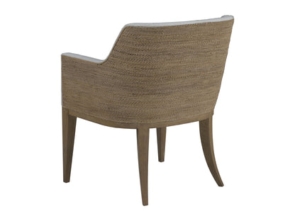 Simpatico - Simpatico Arm Chair - Beige / Dark Brown