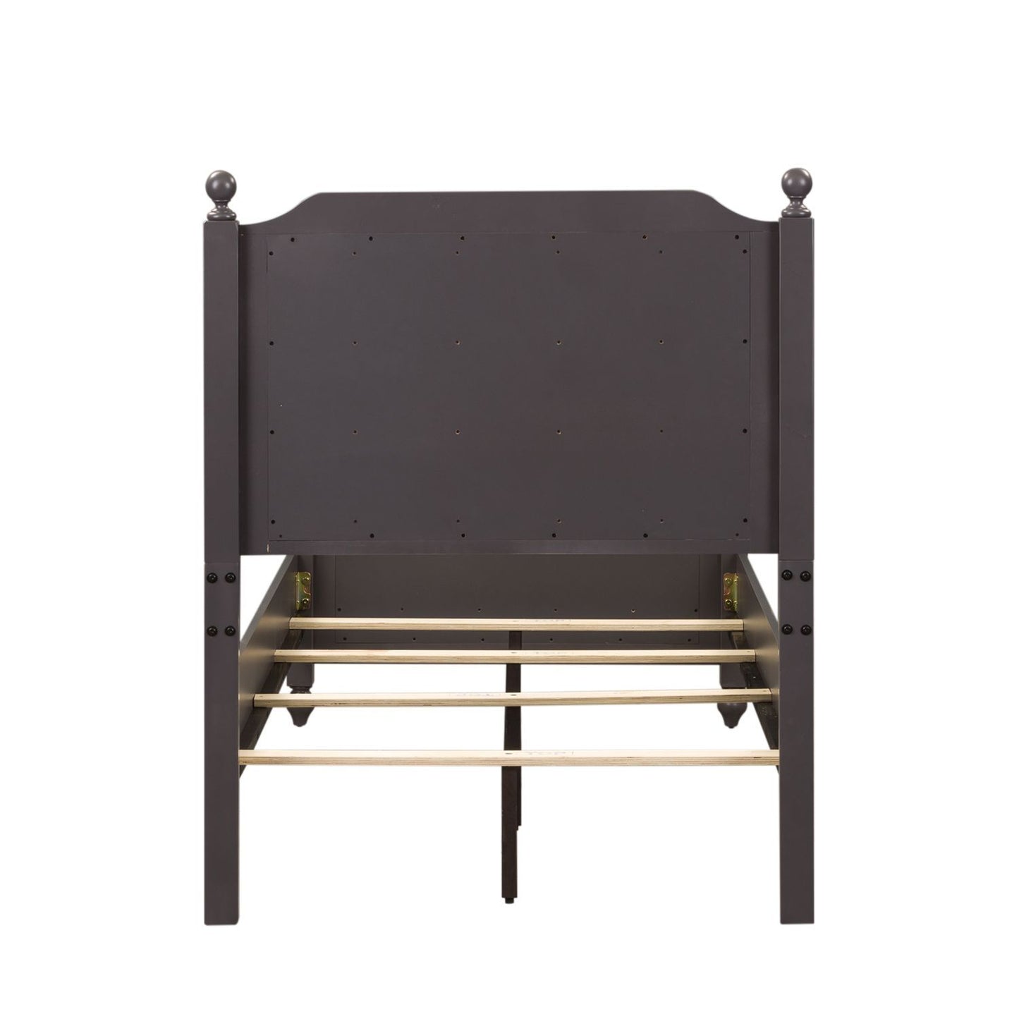 Cottage View - Full Panel Headboard & Footboard - Dark Gray