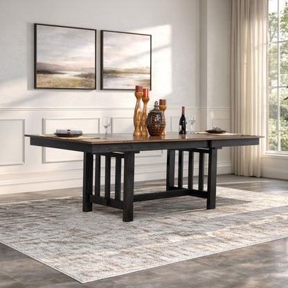 Harrisburg - Dining Table Base - Charcoal