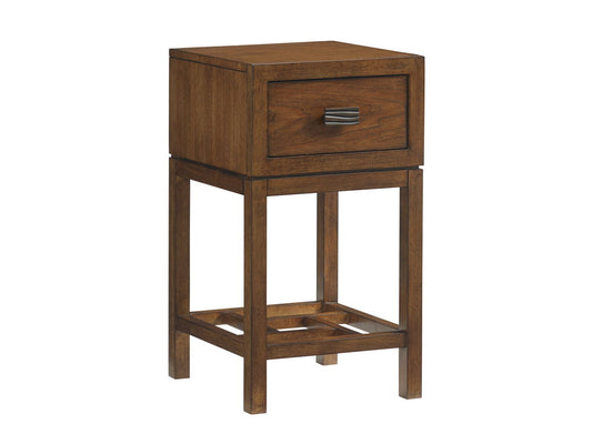 Island Fusion - Hana Night Table - Dark Brown