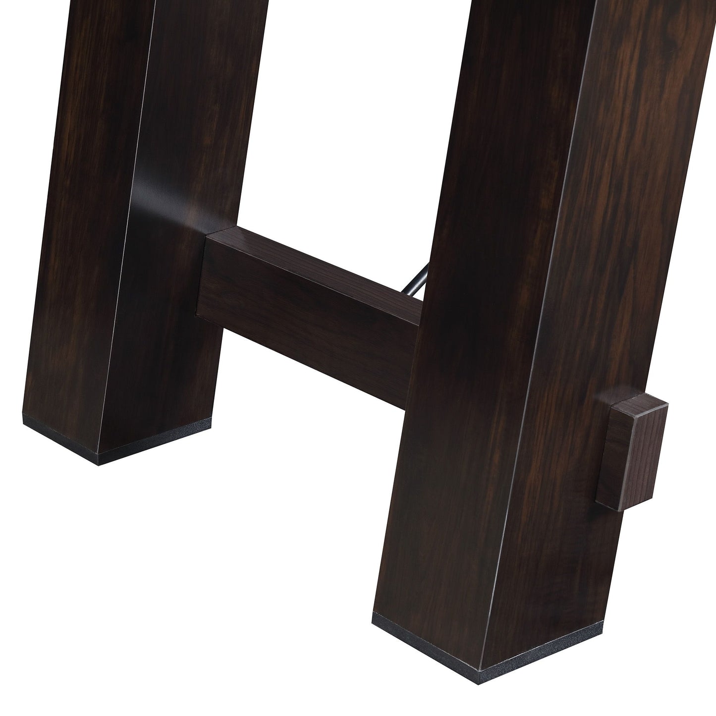 Titus - 108" Shuffleboard Table - Brown