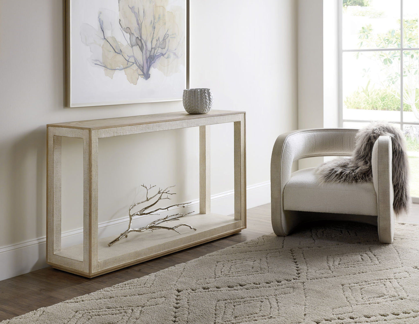 Cascade - Console Table - Light Brown
