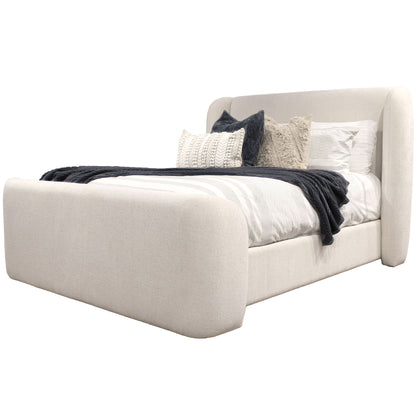 Shiloh - King 6/6 Headboard - White Mocha