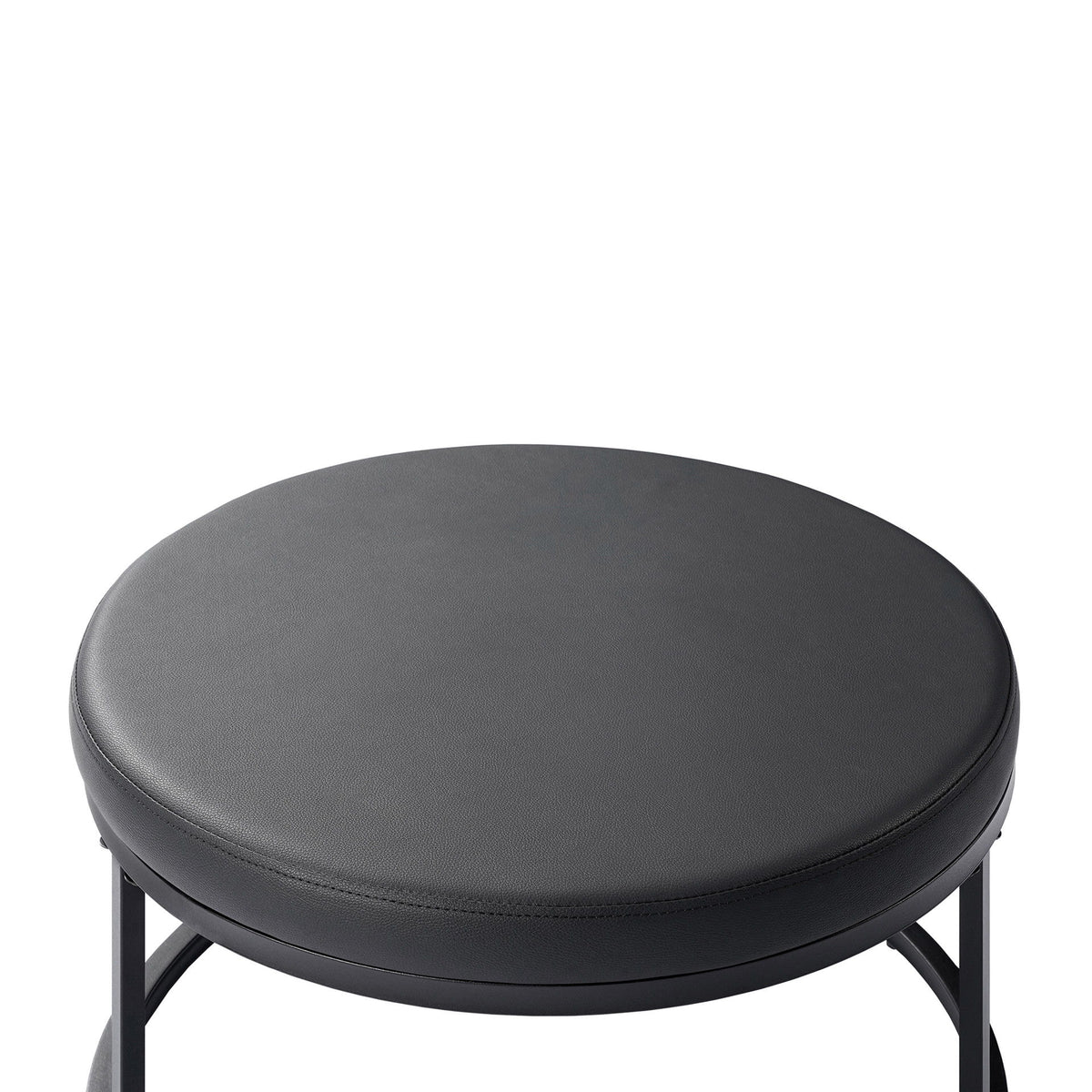 Forma - 4 Piece Occasional Set (1 Coffee, 1 Large End Table & 1 Stool, 1 Small End Table) - Black / White / Gray