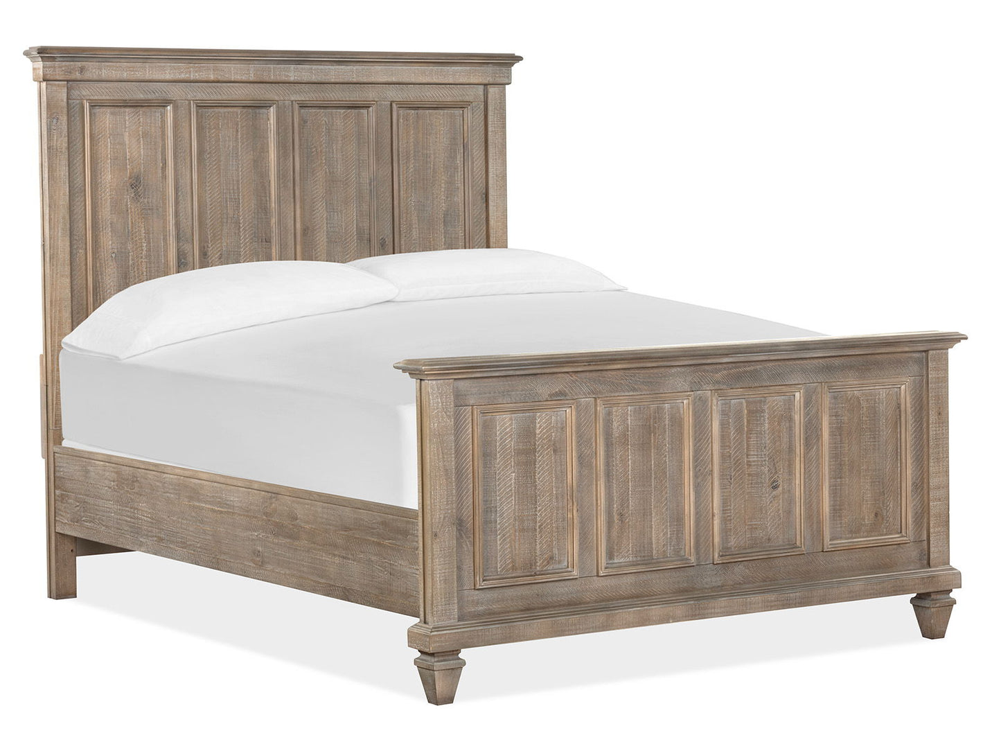 Lancaster - Queen Panel Bed Footboard - Dovetail Gray