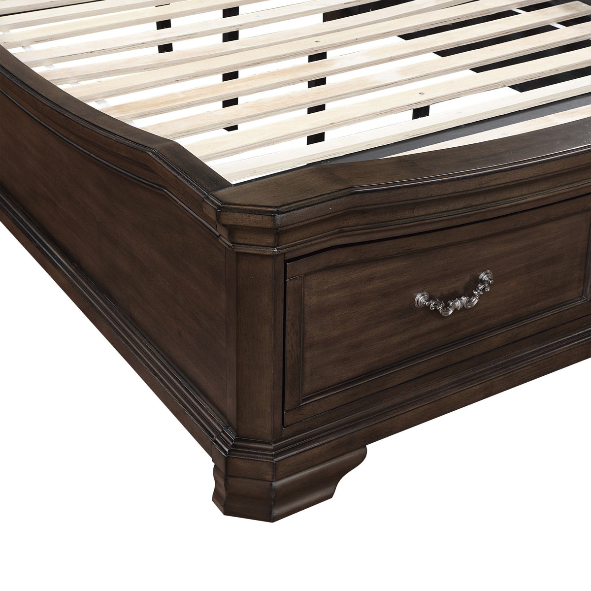 Lyndhurst - 5/0-6/6 Queen/King Rails - Walnut