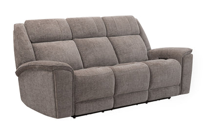 Colton - Power Zero Gravity Sofa With Drop Down Table And Immersive Audio P3 - Branson Tweed