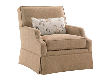 Kensington Place - Courtney Swivel Chair - Light Brown