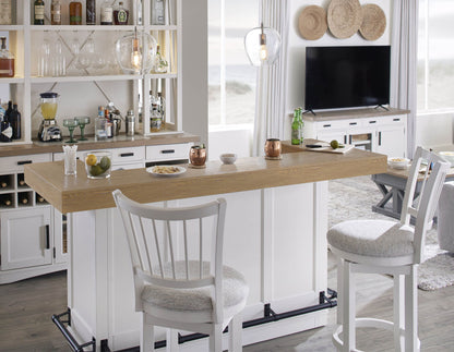 Americana Modern Dining - Bar With Quartz Insert - Cotton