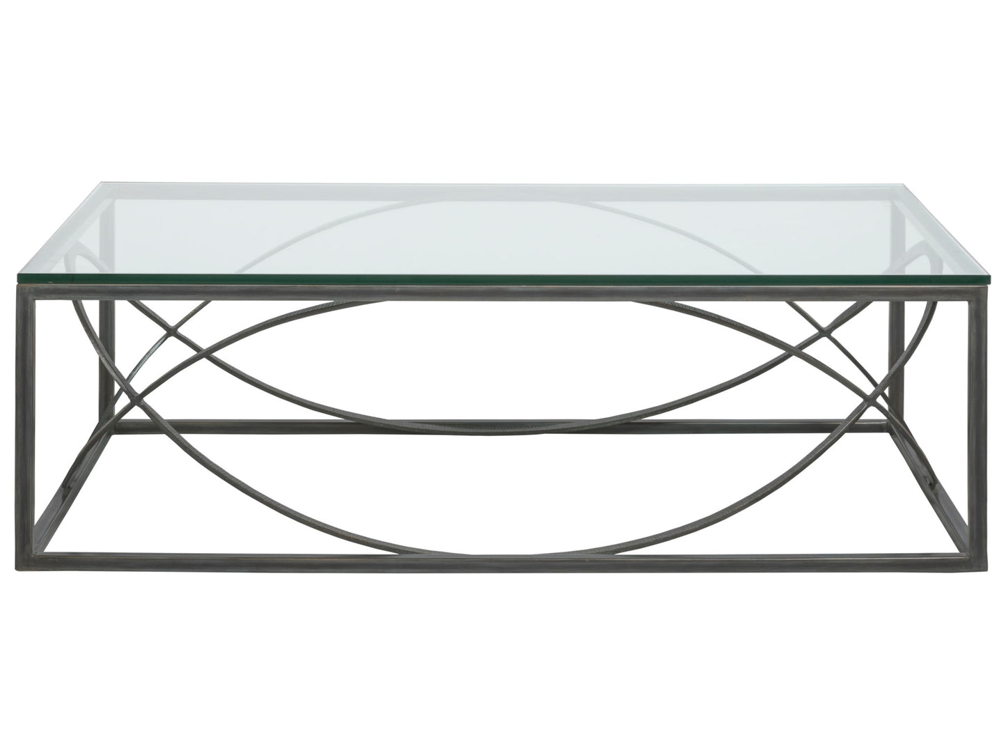 Metal Designs - Ellipse Rectangular Cocktail Table
