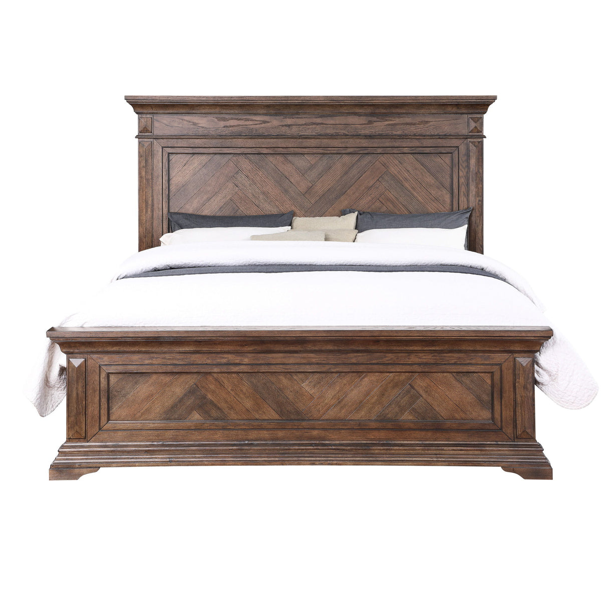 Mar Vista - 6/6-6/0 King/California King Footboard & Slats - Walnut