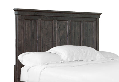 Calistoga - Queen Panel Bed Headboard - Weathered Charcoal