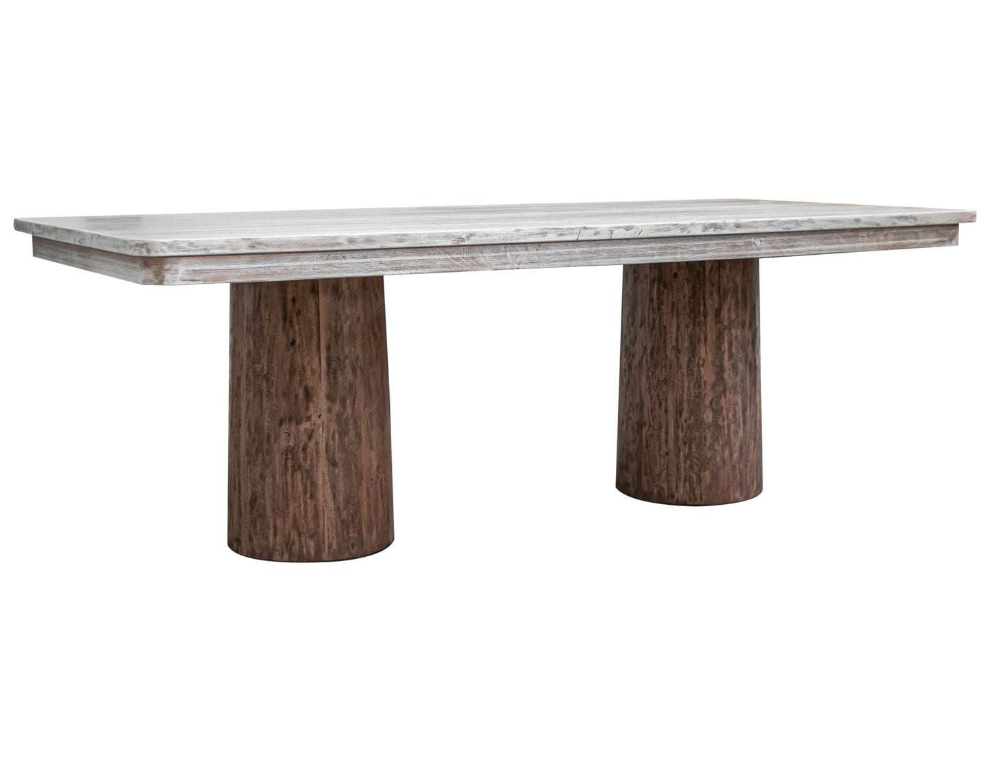 Sahara - Table Base - Light Cream / Brown Caramel