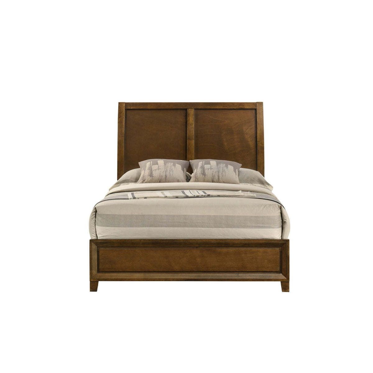 Ballard - Full Headboard, Footboard & Slat Kit - Walnut