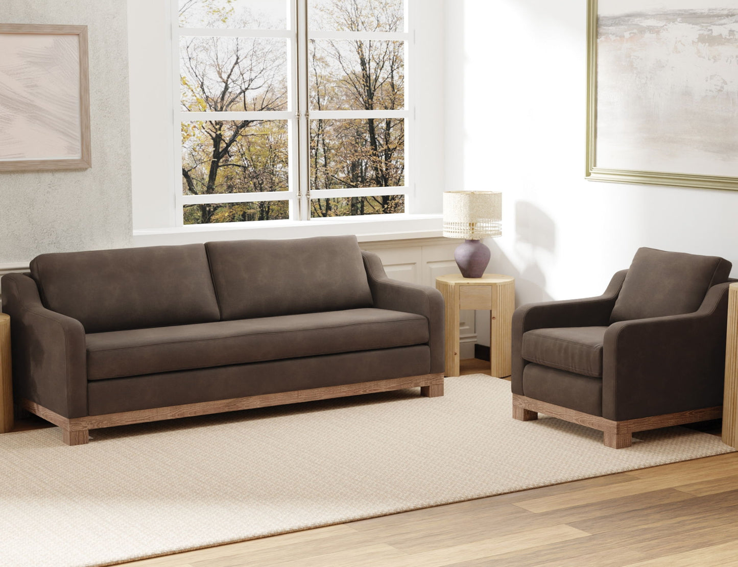 Samba - Armchair - Brown
