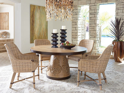 Los Altos - Weston Round Dining Table - Light Brown