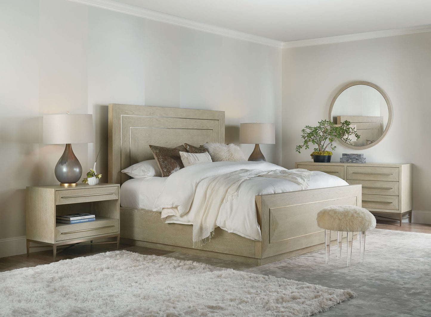 Cascade - 6-Drawer Dresser - Light Brown