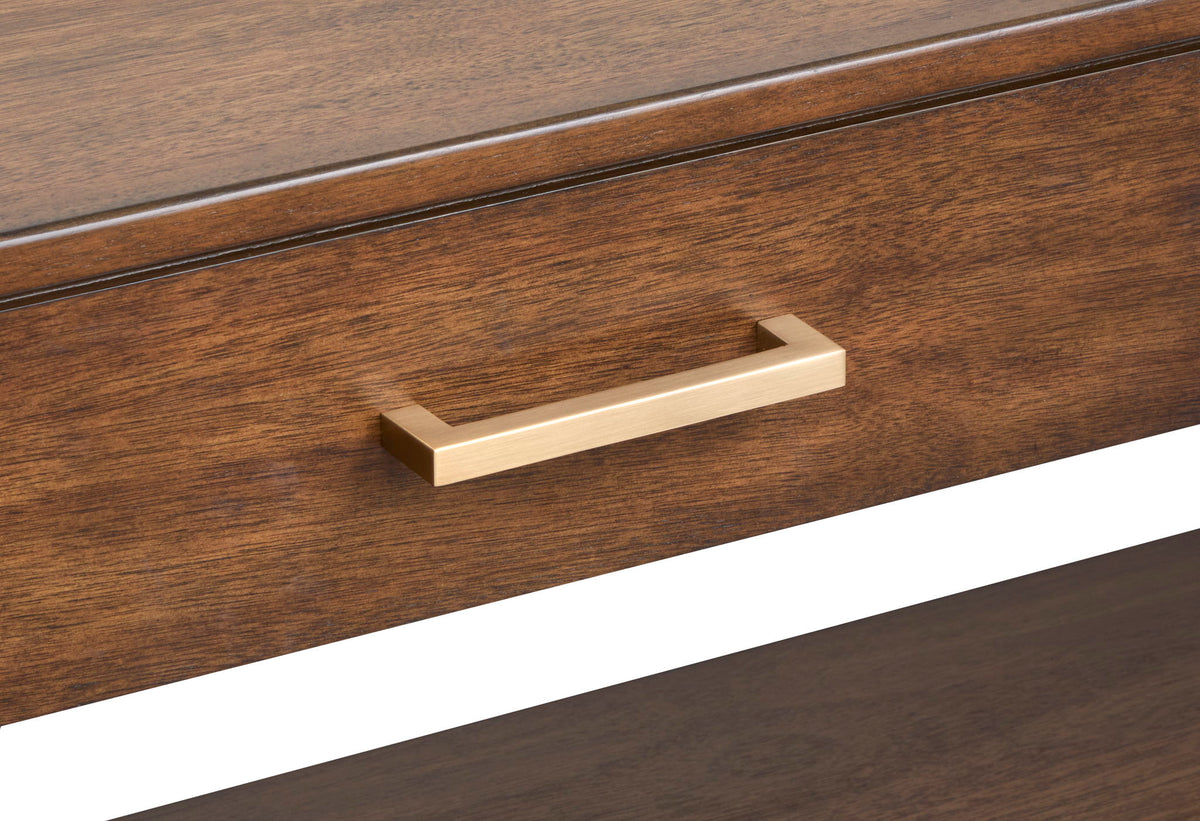 Holloway - Oval Sofa Table - Toasted Almond