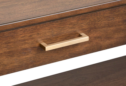 Holloway - Oval Sofa Table - Toasted Almond