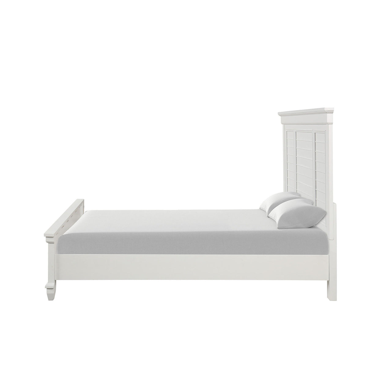 Jamestown - 5/0 - 6/6 Queen / Eastern King Storage Bed Rails - White